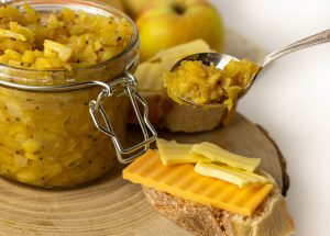 Mit selbstgeernteten Äpfel und regionalem Fenchel