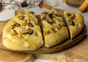 Mit Rosmarin und fermentiertem Knoblauch