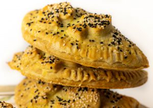 Hand Pies mit Waldpilzfüllung – herzhaftes Mürbegebäck