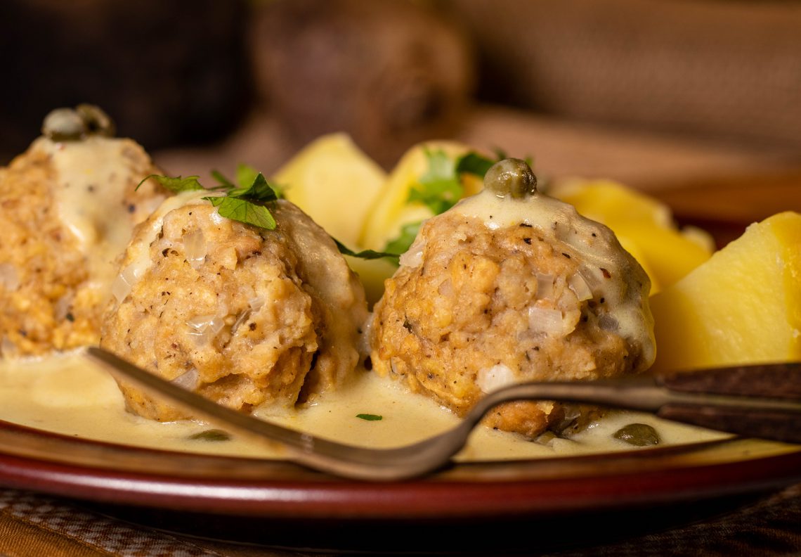 Königsberger Klopse - rein pflanzlich und selbstgemacht