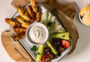 Aus der Kategorie der 'in unter 5 Minuten fertig'-Rezepte: vegane Sour Cream