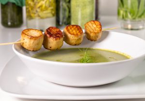 Aromatische Bärlauchcremesuppe
