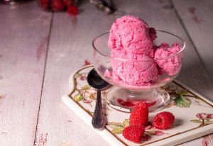 Cremigkeit dank Aquafaba, dadurch auch fettfrei