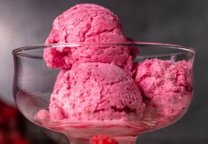 Statt Himbeeren kann man auch andere Früchte nehmen