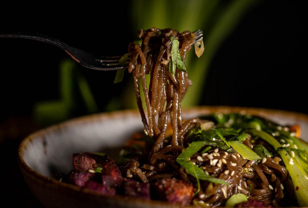 Soba Noodle Stir Fry Bowl