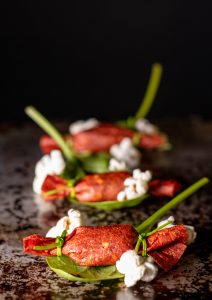Ein perfektes Amuse Gueule für die gehobene vegane Küche