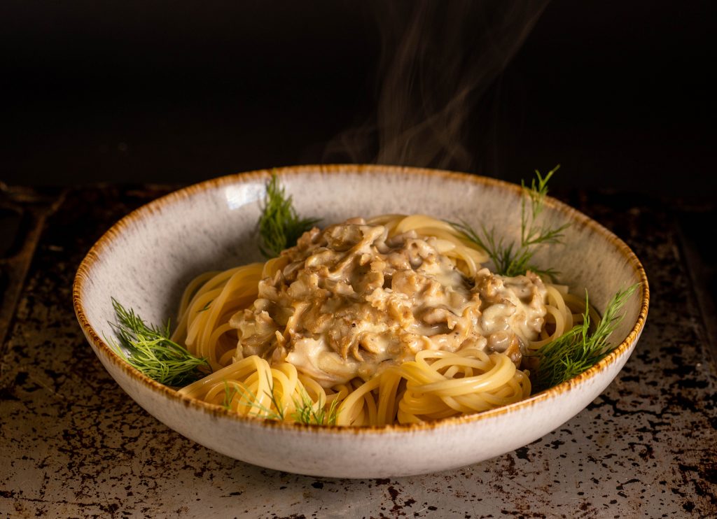 Cremige, köstliche Pilz-Sahnesauce