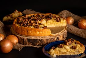 Typisches Elsässer Zwiebelkuchenrezept