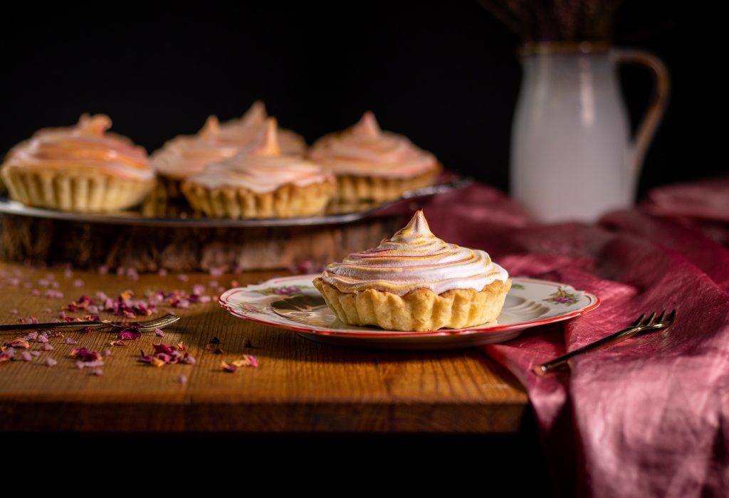 Süße Mispeltartes mit Baiserhaube - backen im Spätherbst