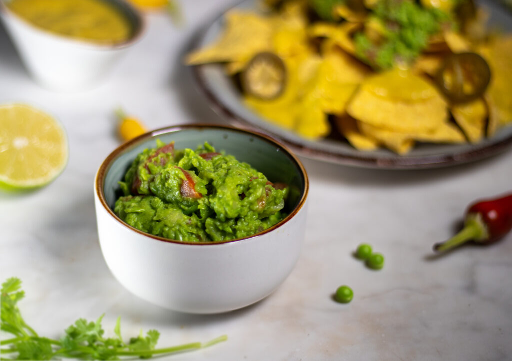 Erbsguacamole, Guacamole aus Erbsen