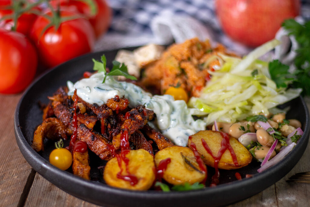 Bei mir gibt es selbstverständlich veganes Gyros