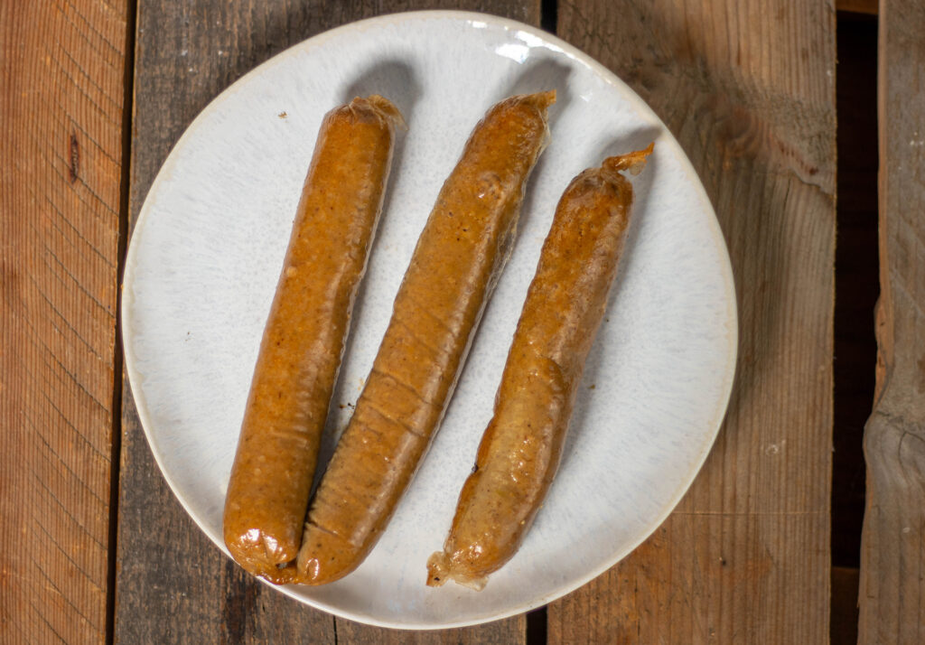 Vegane Pinkel, selbstgemacht und frisch geräuchert