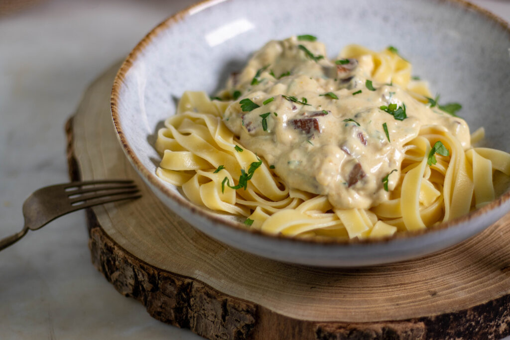 Vegane Spaghetti alla Carbonara