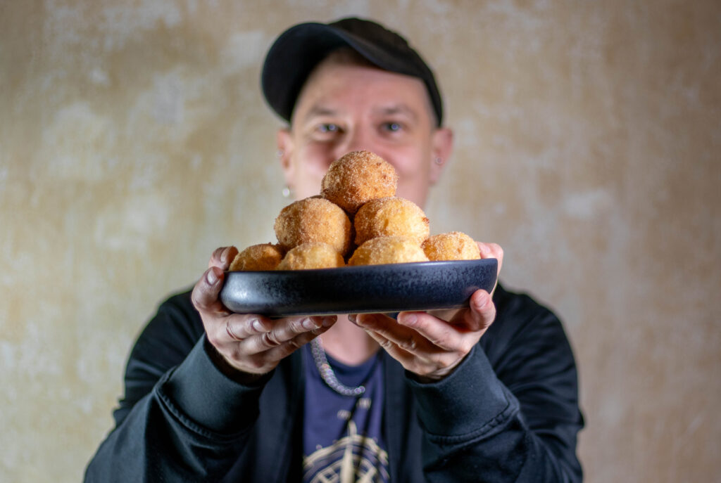 Quarkbällchen selber machen - vegan, süß, saftig, samtig, weich