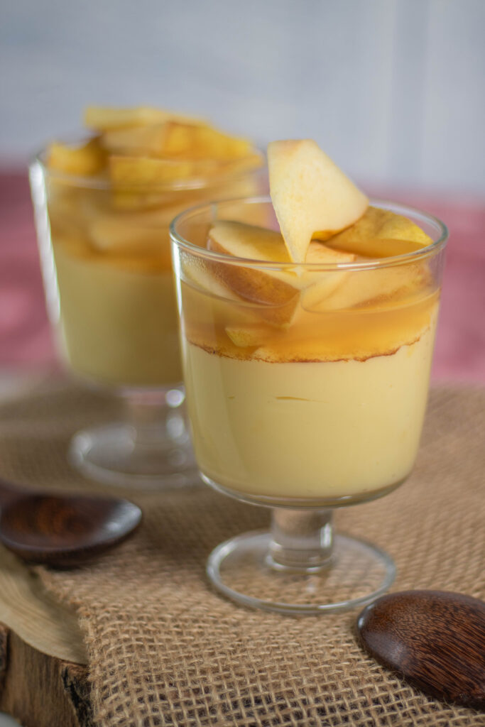 Ein einfaches und schnell zubereitetes Dessert.
