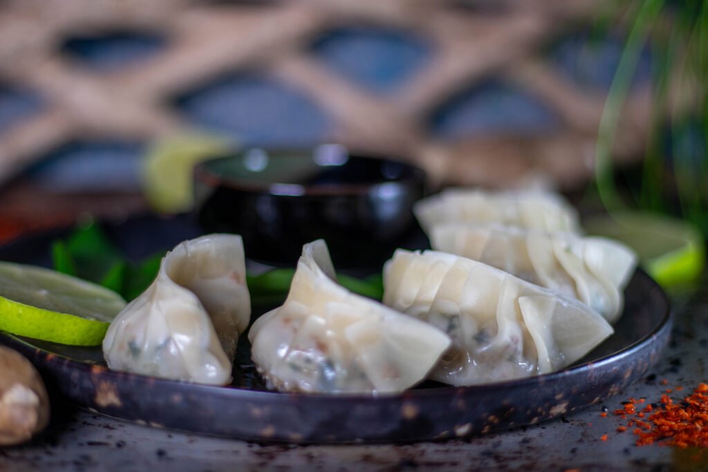 Vegane Bärlauch-Gyoza sind bestens für Meal Prep geeignet