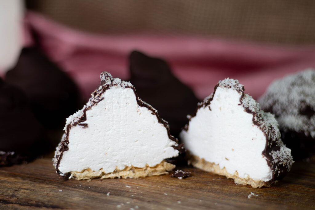 Vegane Schaumküsse ohne Gelatine