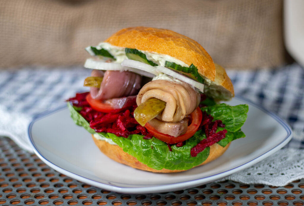 Vegane Rollmöpse - einfach gemacht, schön vischig, würzig, lecker