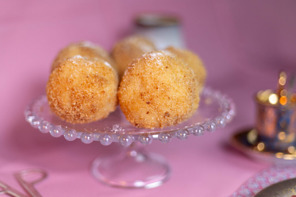 Mein Rezept für Marillenknödel ist nicht schwer.