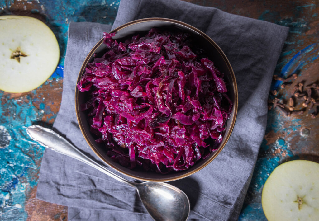 Zeige mir gerne auch Deinen Apfelrotkohl