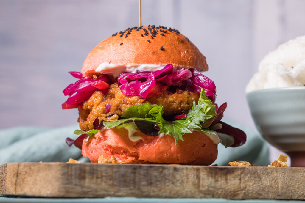 Kimchi-Burger - bombastische, vegane Burger mit Kimchi