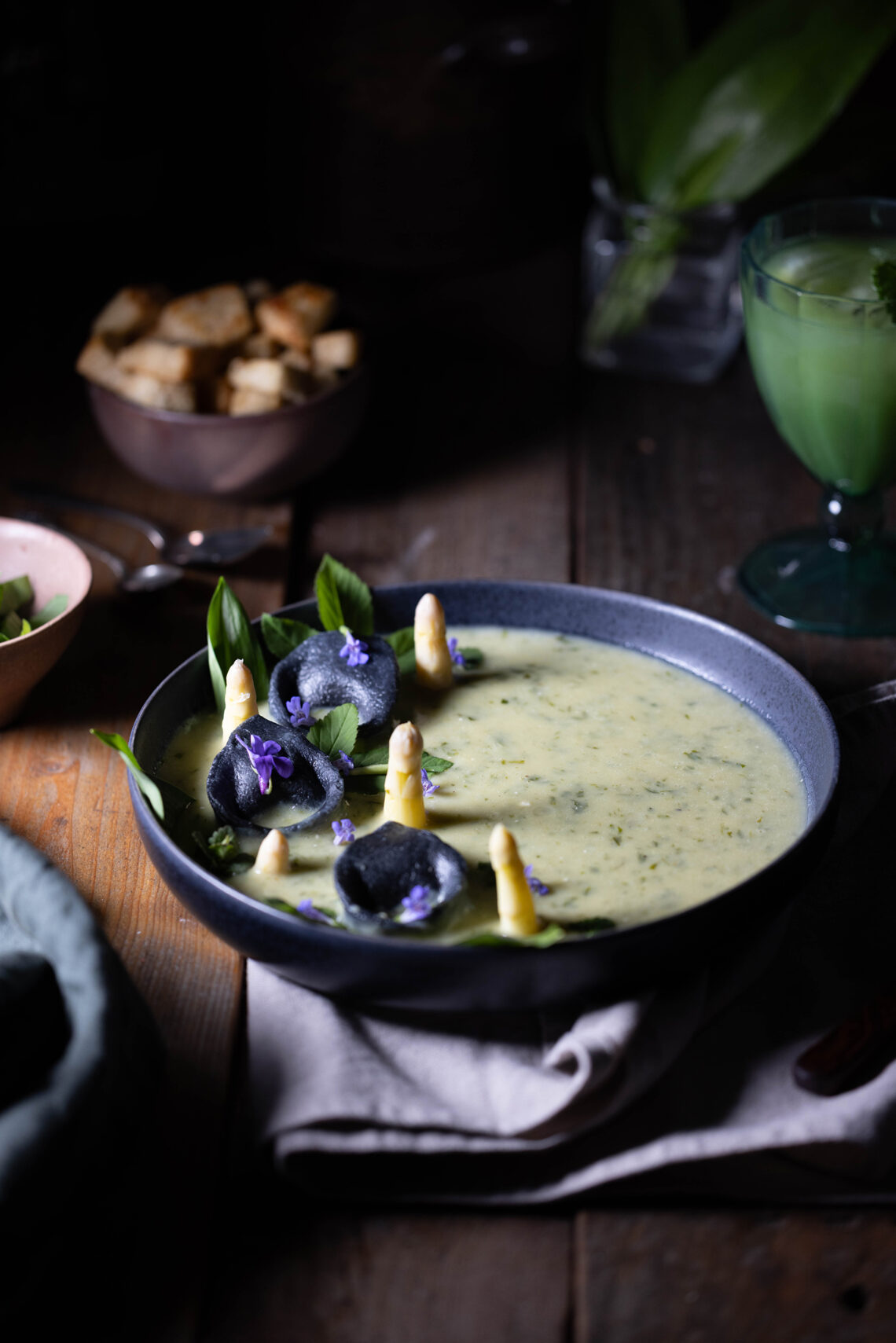 Bärlauch-Kartoffel-Cremesuppe