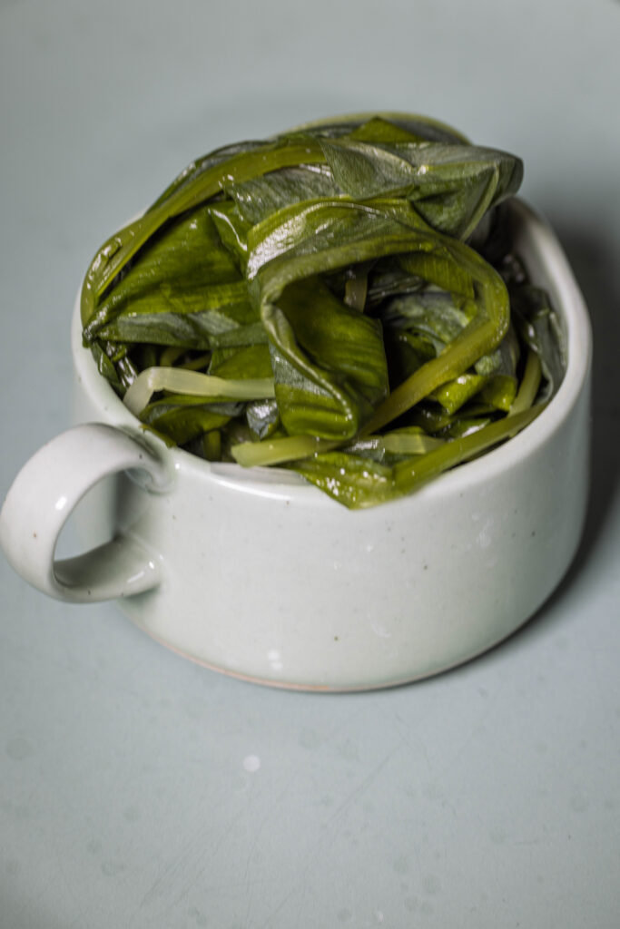 Fermentierter Bärlauch, würzig und voller Umami