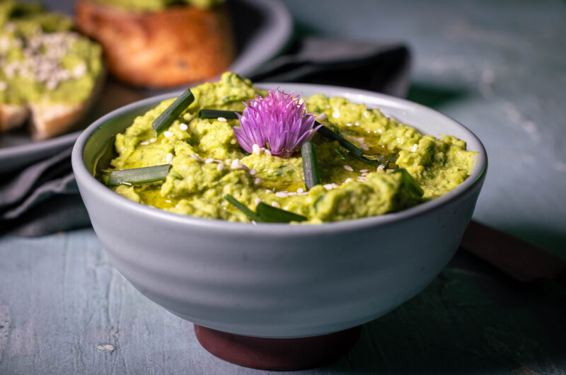 Schnittlauch-Hummus - schmackhaftes 5 Minuten Blitzrezept