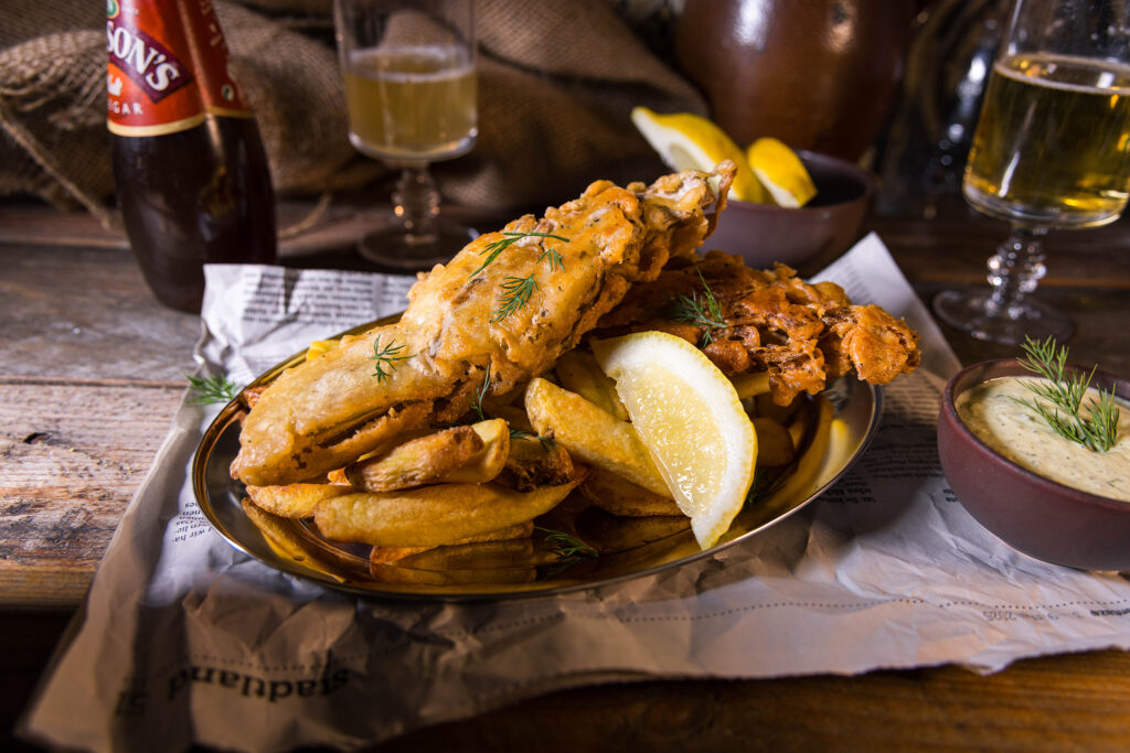 Bananenblüten-BackVisch - veganer Backfisch im Bierteigmantel