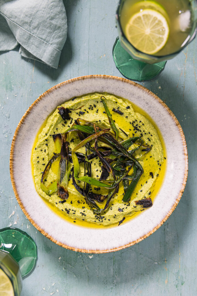 Bärlauchhummus - blitzschnell, frisch und unheimlich lecker!