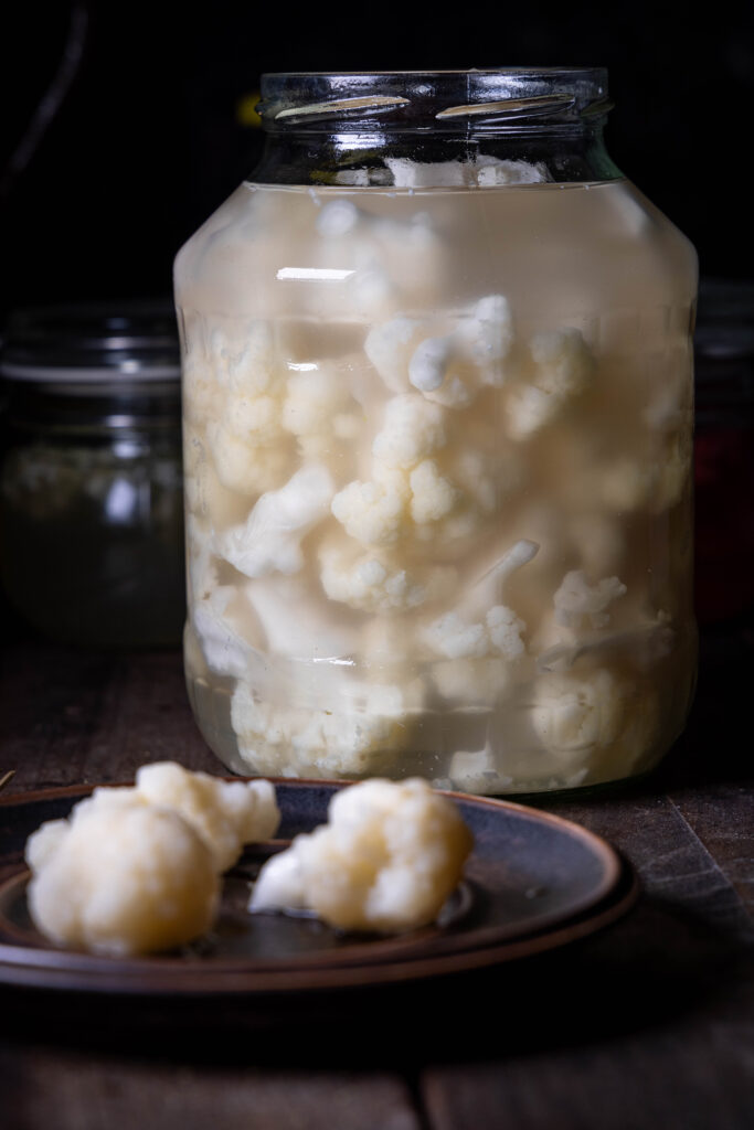 Fermentierter Blumenkohl - voller Umami