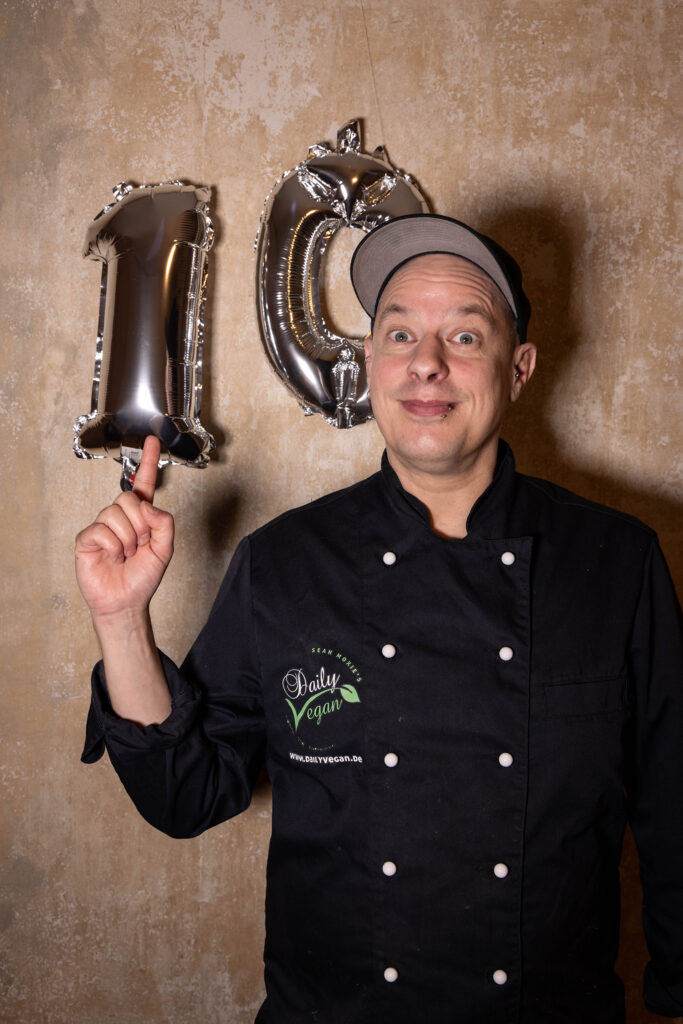 Sean Moxie feiert 10 Jahre Daily Vegan