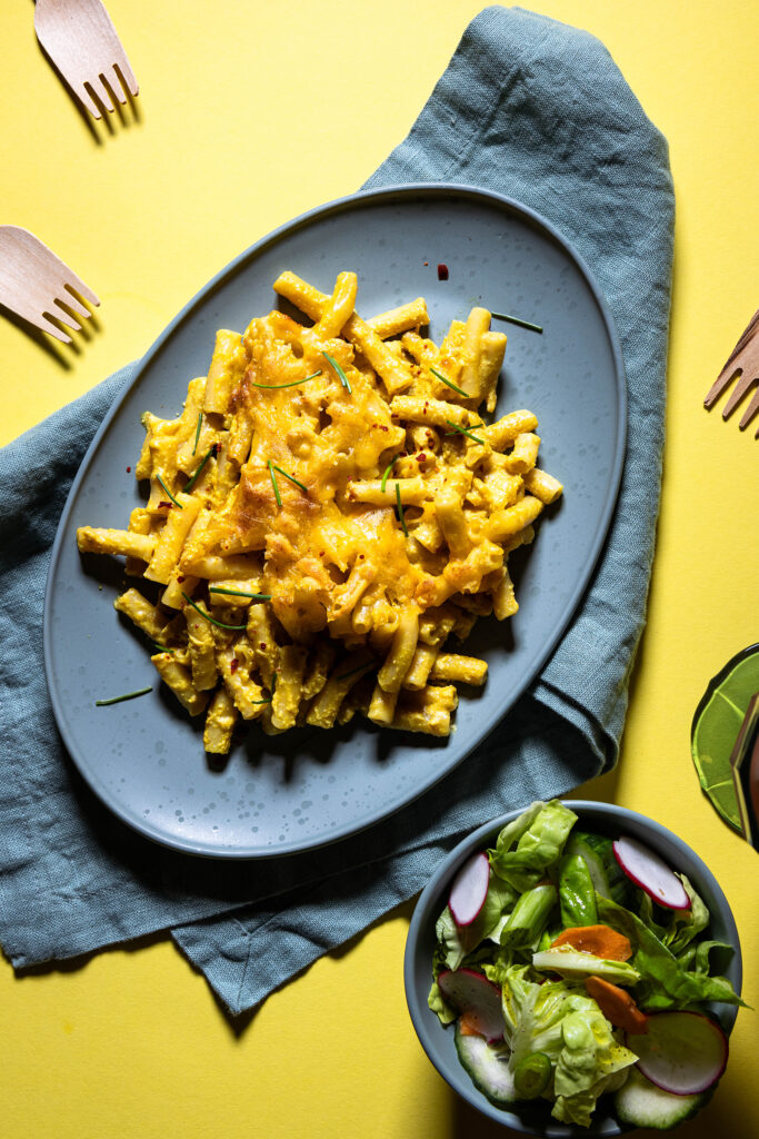 Mac’n’Cheese – vegan und selbstgemacht auf einem Teller